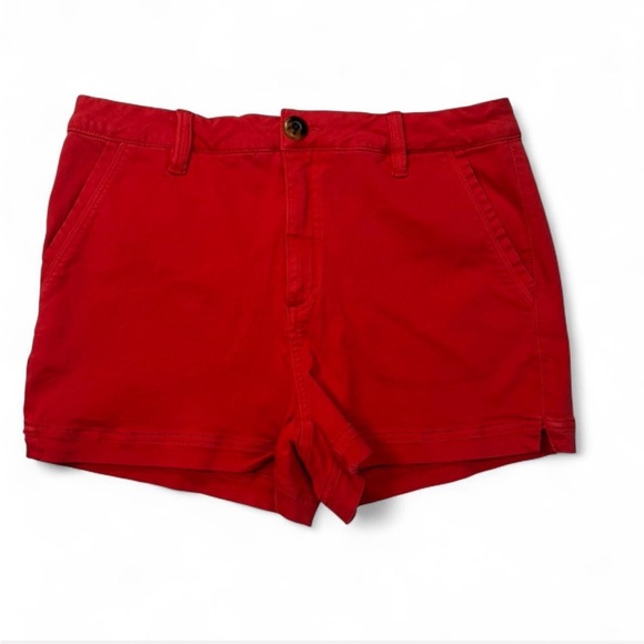 BKE Red Casual Shorts - Picture 1 of 4